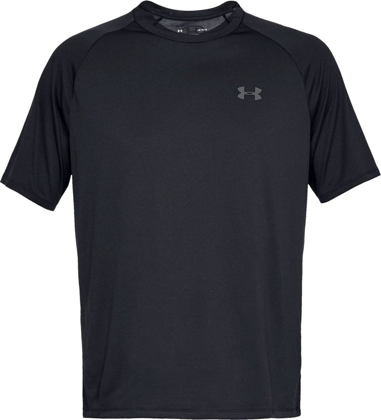 Under armour ua tech 2.0 ss tee-blk chemise de sport homme - noir - graphite