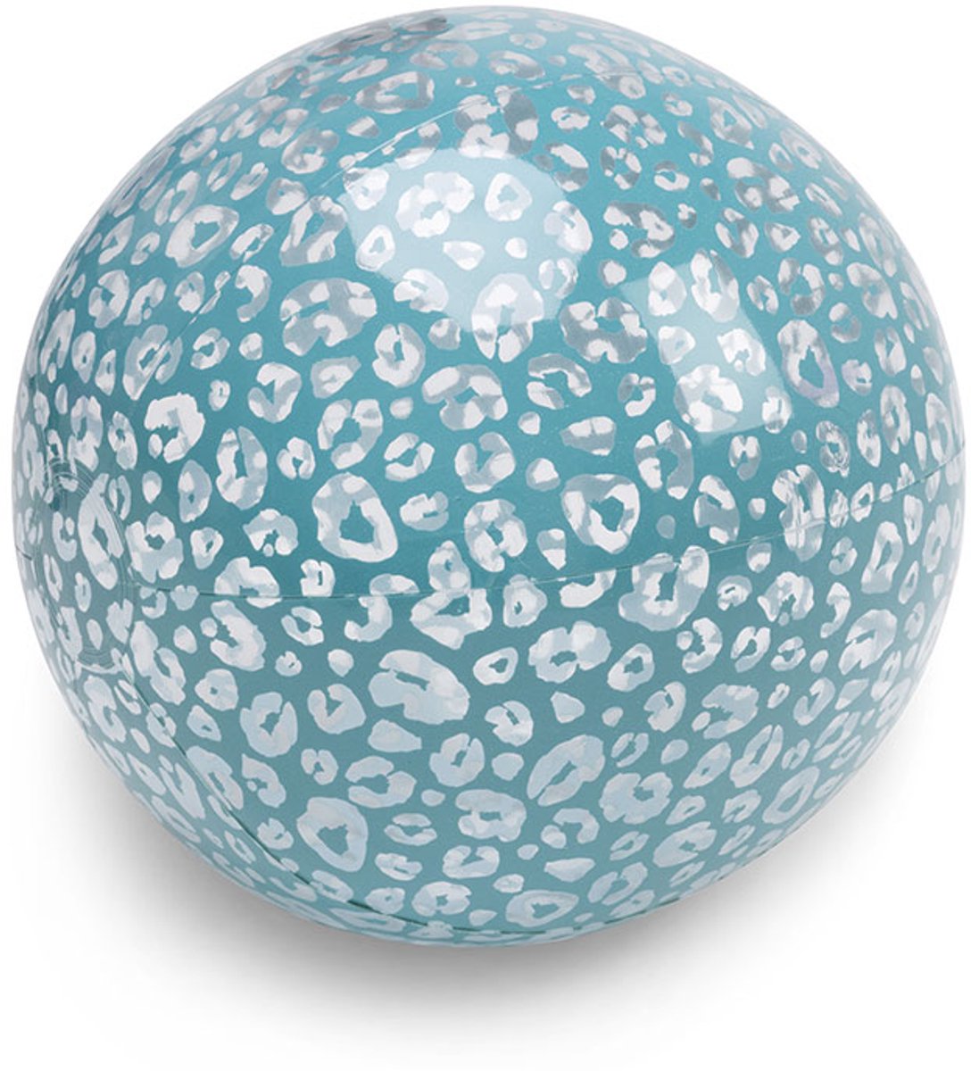 Léopard | Strandball léopard transparent Ø 51 cm
