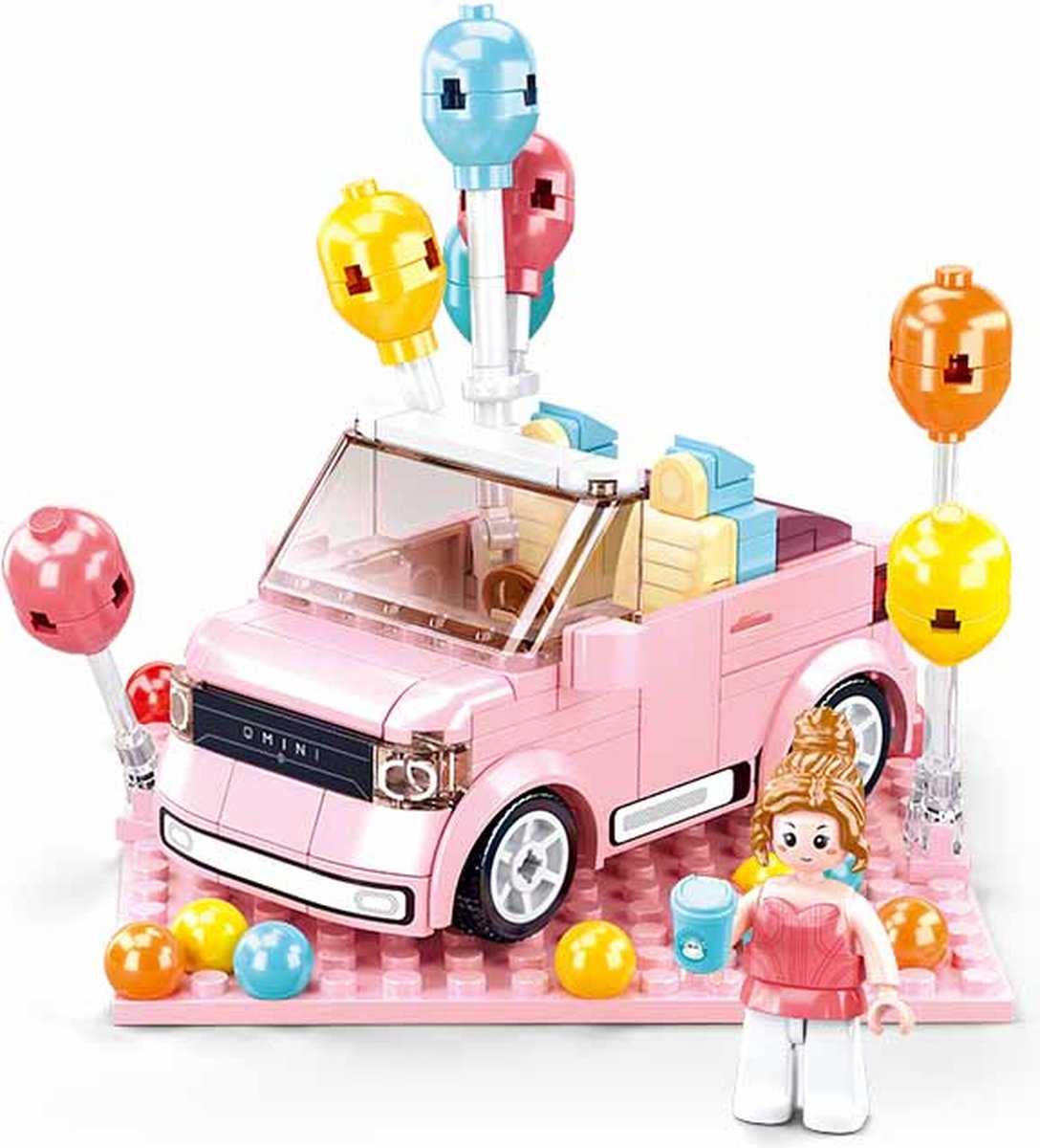Sluban qmini rose convertible : 245 pièces (m38-b1086)