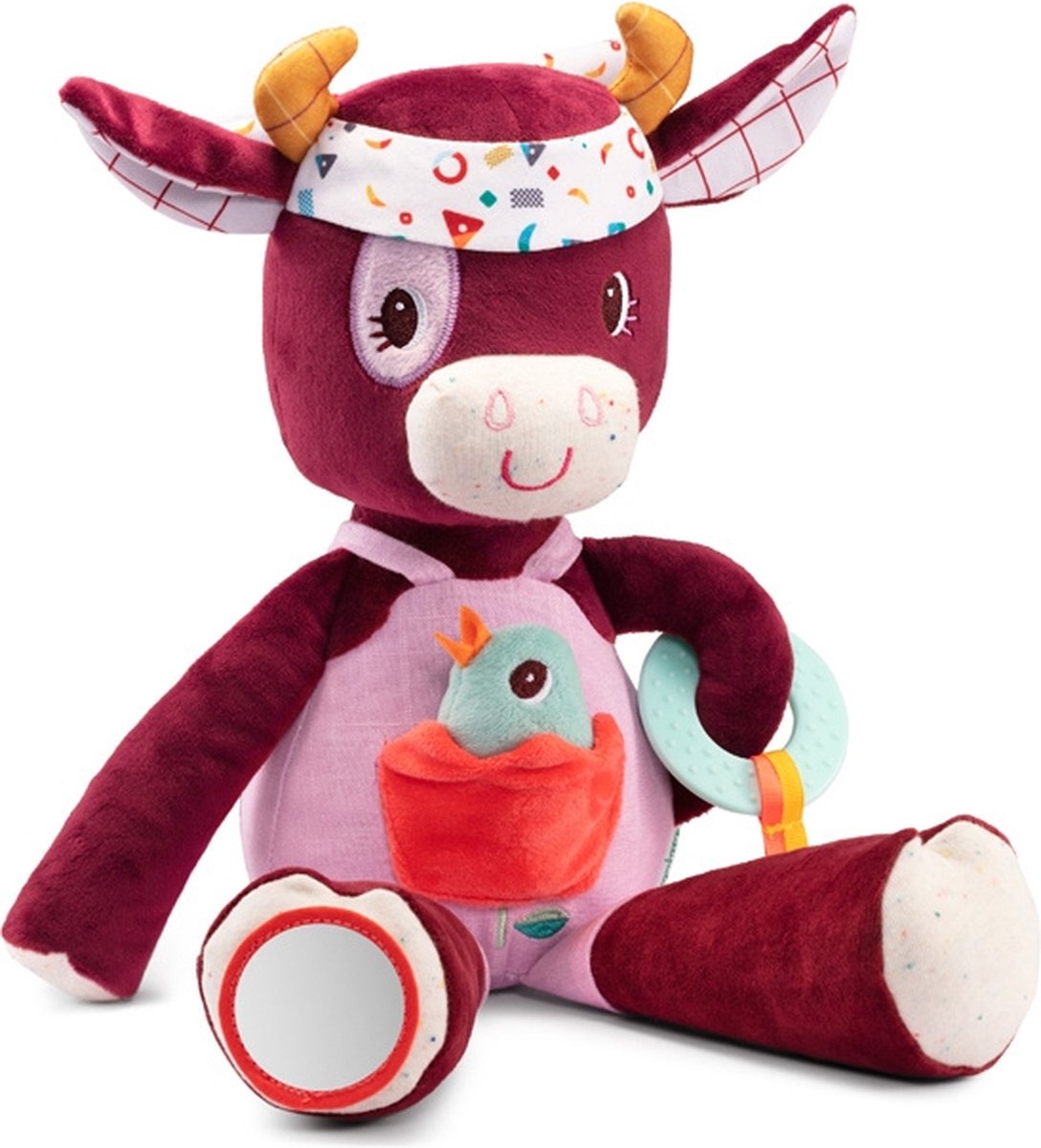 Lilliputiens vache multi-activités rosalie