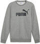 Puma ess non. Pull homme 1 logo crew fl - gris moyen chiné