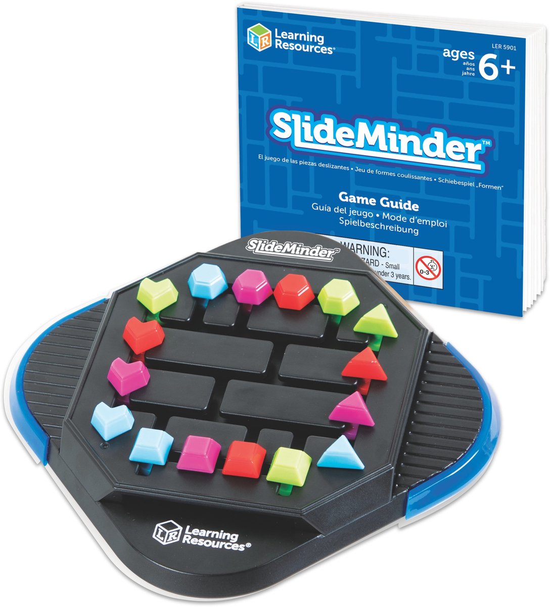 Ressources d'apprentissage jeu de glissement éducatif slideminder - jeu de réflexion pour les enfants. - 3+