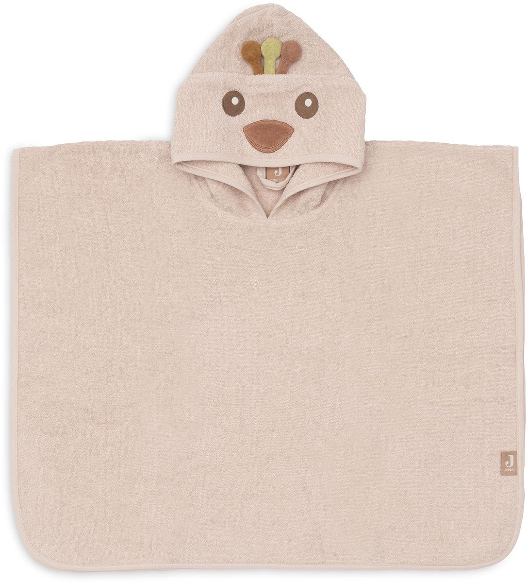 Poncho de bain Jollein pavie paon