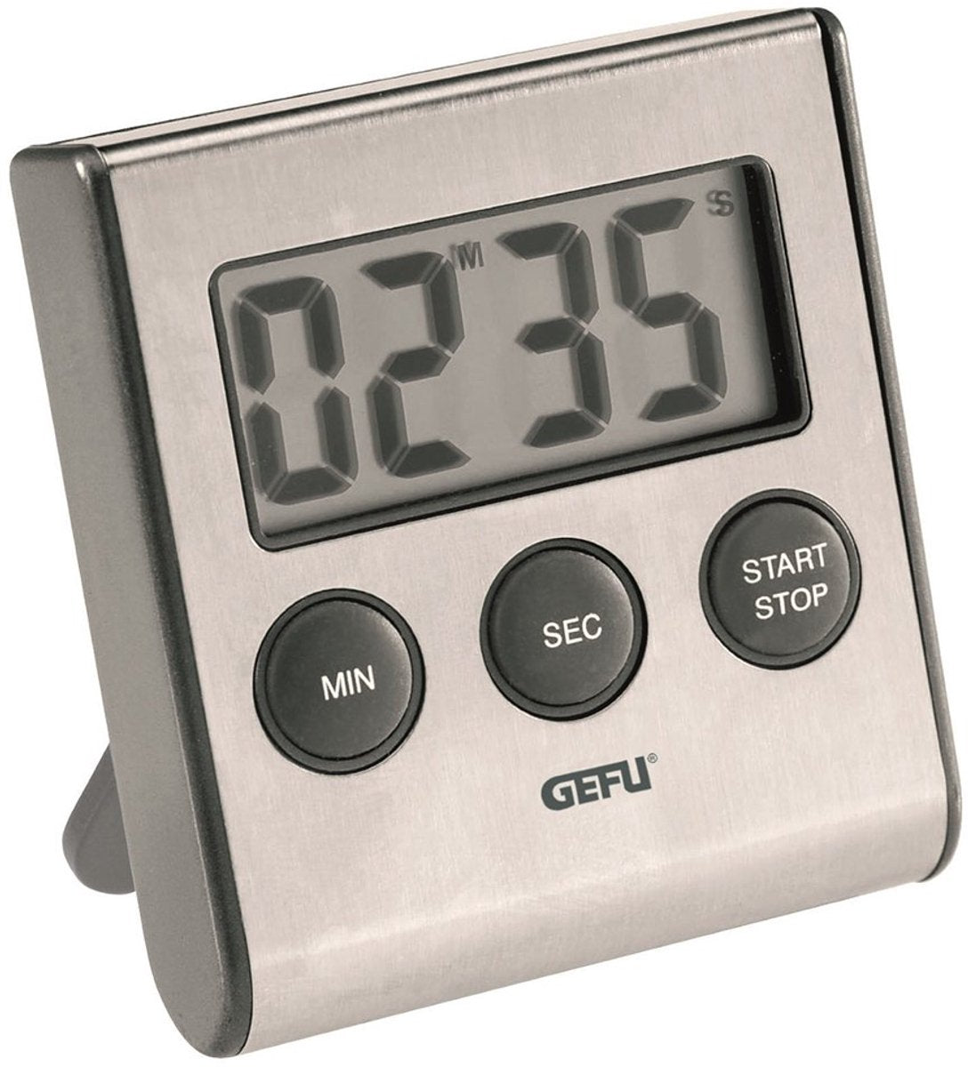 Minuterie de cuisine numérique Gefu Contare – minuterie magnétique avec grand écran