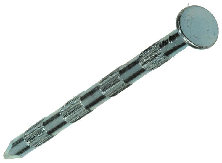 Mack 1017188 - clou à nervures en acier uk st. trempé + galvanisé 16 pièces 2,7 x 50 mm | 10 pièces