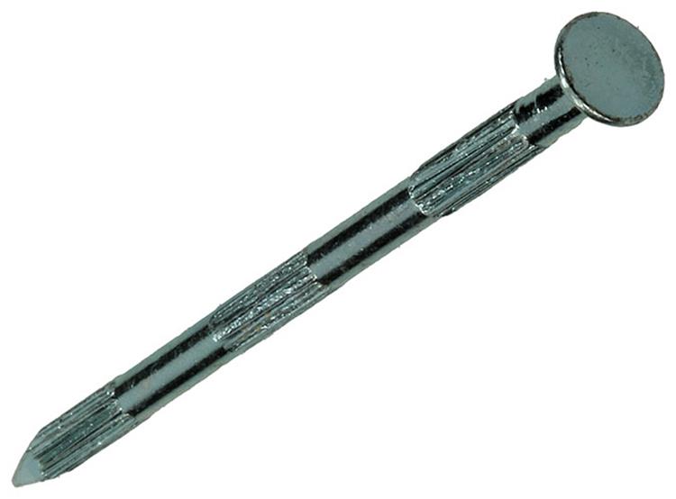Mack 1017189 - clou à nervures en acier uk st. trempé + galvanisé 14 pièces 2,7 x 60 mm | 10 pièces
