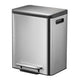 Eko Eko Pedal Bin Ecocasa 2x15 L Mat Silver -Colored