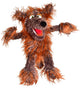 Living Puppets peluche marionnette loup siegried 57cm
