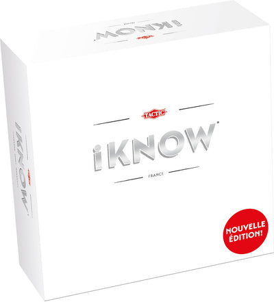 Tactic iknow – jeu de société – jeu quiz – jeu de connaissances – 1 600 questions – 4 800 indices – 2 à 6 joueurs – à partir de 15 ans – édition française !