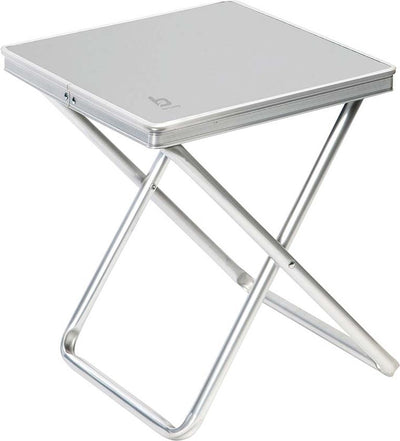 Bo-camp - étagère pour tabouret - pliable - gris