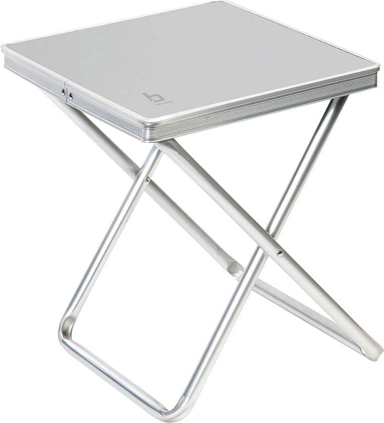 Bo-camp - étagère pour tabouret - pliable - gris