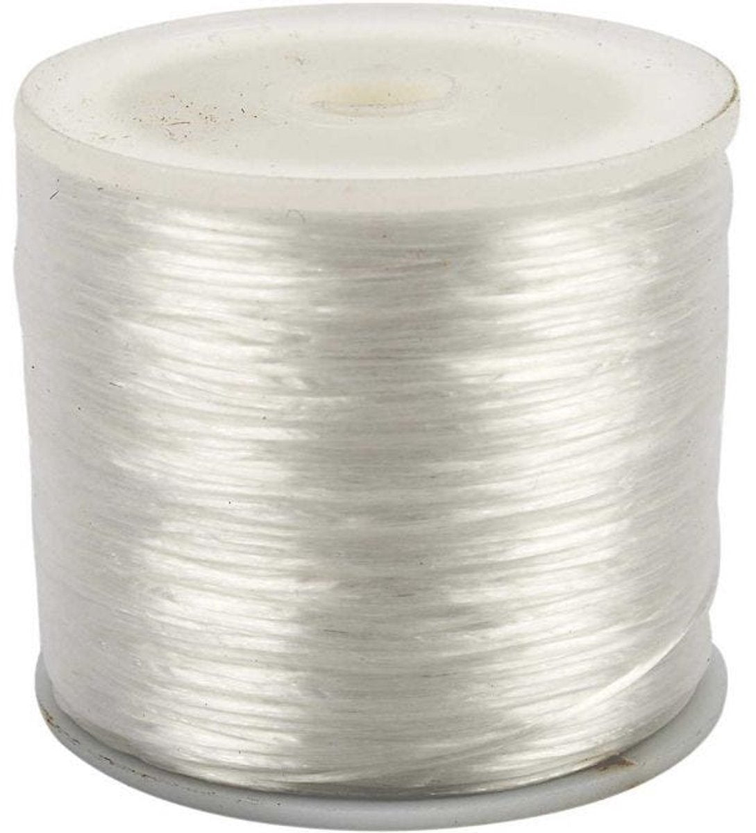 Cordon élastique Creativ company, plat, épaisseur 1 mm, 100 m 1 rouleau
