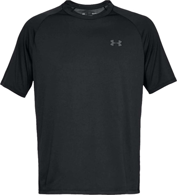 Under armour ua tech 2.0 ss tee-blk chemise de sport homme - noir - graphite