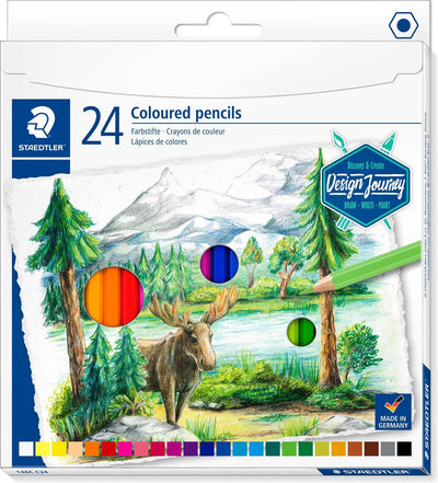 Staedtler design Journey - crayons de couleur - set 24 pcs