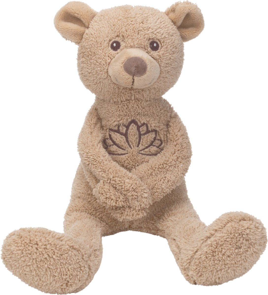 Peluche ours de pleine conscience Happy horse 40 cm - beige - peluche bébé