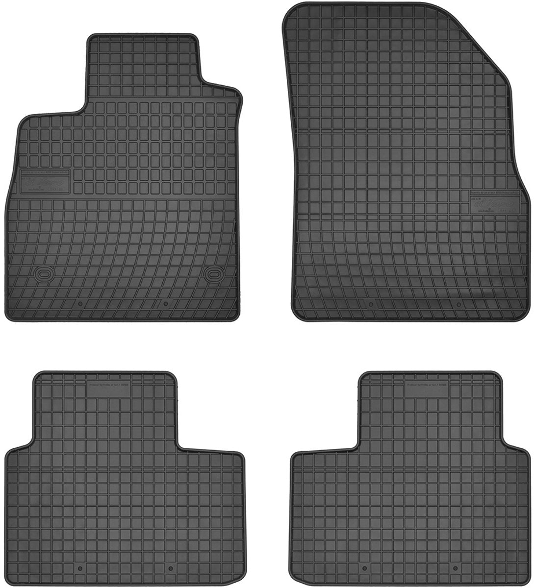 Tapis en caoutchouc Frogum Renault Talisman 2015-présent -