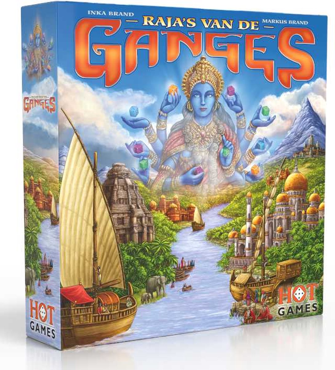 Geronimo games rajas du gange - jeu de société