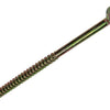 Mack 1017268 - vis pour panneaux d'aggloméré avec tête plaquée jaune. 4 pièces 6,0 x 120 mm | 5 pièces