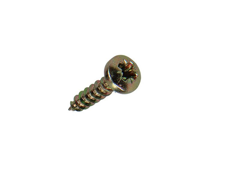 Mack 1017269 - vis pour panneaux d'aggloméré à tête cylindrique plaquée jaune 40 pcs 3,5 x 16 mm | 10 pièces