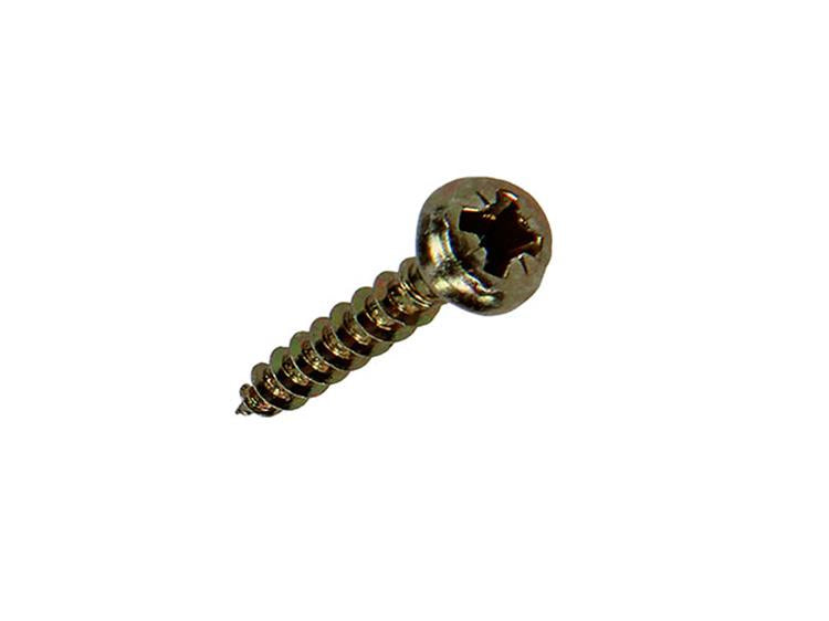 Mack 1017270 - vis pour panneaux d'aggloméré à tête cylindrique plaquée jaune 35 pcs 3,5 x 20 mm | 10 pièces
