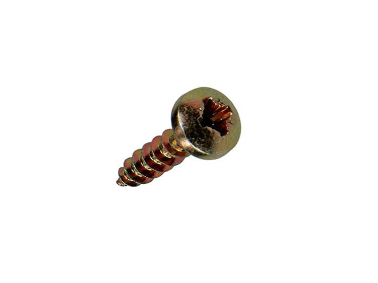 Mack 1017271 - vis pour panneaux d'aggloméré à tête cylindrique plaquée jaune 35 pièces 4,0 x 16 mm | 10 pièces