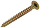 Mack 1017284 - spainplschr.vzkop-selfb. plaqué jaune 35 pièces 3,0 x 30 mm | 10 pièces