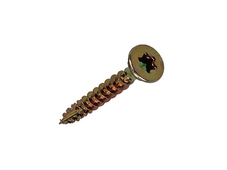 Mack 1017287 - spainplschr.vzkop-selfb. plaqué jaune .32 pièces 3,5 x 25 mm | 10 pièces