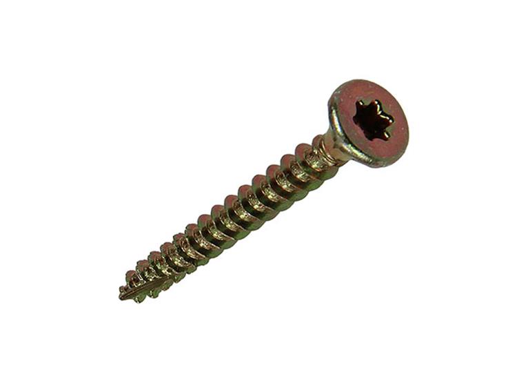 Mack 1017288 - spainplschr.vzkop-selfb. plaqué jaune 26 pcs 3,5 x 30 mm | 10 pièces