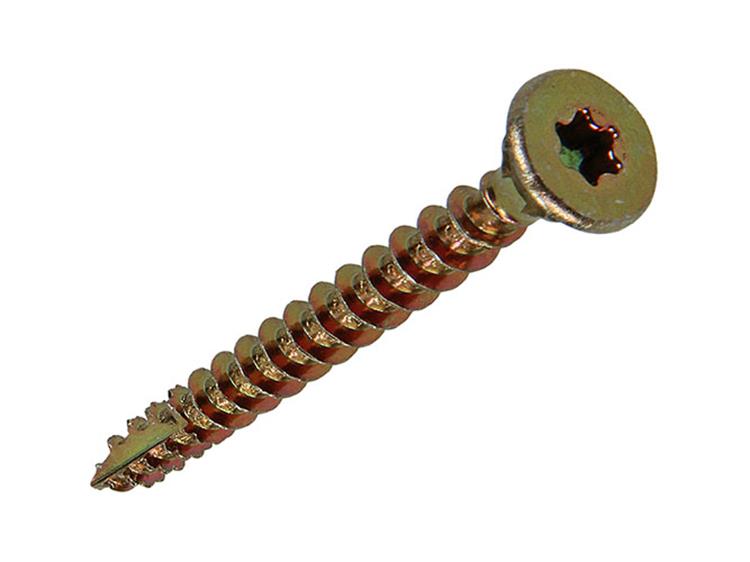 Mack 1017305 - spainplschr.vzkop-auto-assemblage plaqué jaune 15 pièces 4,5 x 40 mm | 10 pièces