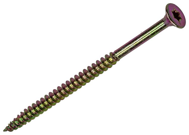 Mack 1017310 - spainplschr.vzkop-auto-assemblage plaqué jaune 8 pièces 4,5 x 80 mm | 5 pièces