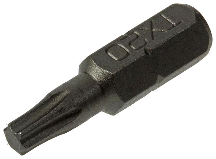 Mack 1017326 - embout à vis Torx acier non traité 2 pcs t 20 | 10 pièces