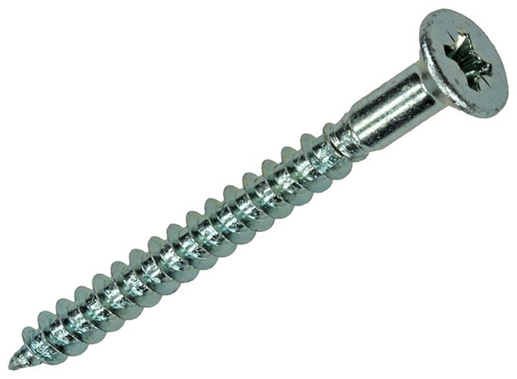 Mack 1017334 - vis avec alésage à tête, acier galvanisé. 8 pièces 4,5 x 50 mm | 10 pièces