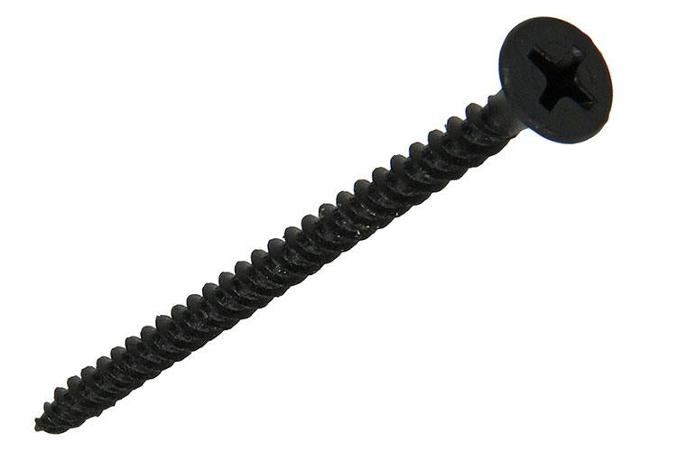 Mack 1017341 - vis pour plaques de plâtre phosph noir. 15 pièces 3,5 x 55 mm | 10 pièces