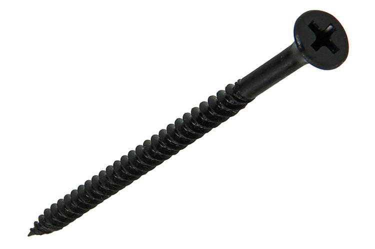 Mack 1017342 - vis pour plaques de plâtre phosph noir. 12 pièces 4,2 x 65 mm | 10 pièces