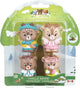 Klorofil le jeu familial des rennes - jeu de figurines - figurines familiales - jouets pour enfants - rudy, astrid, sten et helga - à partir de 18 mois - 4 pièces