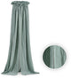 Jollein - voile bébé vintage (vert cendré) - voile bébé, baldaquin - 155cm