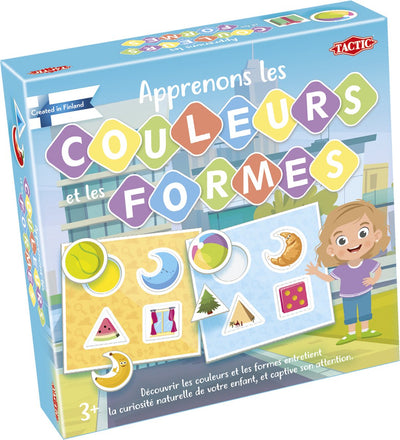 Tactic apprenons les couleurs et les formes (fr)