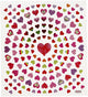 Creativ Company autocollants petits coeurs, 1 vel