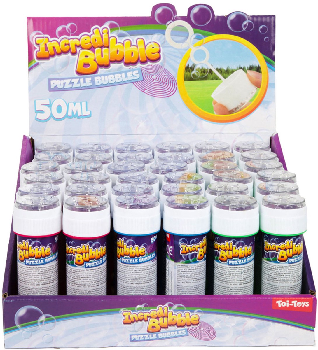 Vessie à bulles TOI-TOYS, 36x50 ml