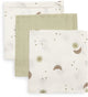 Jollein gant de bouche hydrophile 31x31cm sur la lune (paquet de 3)