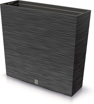 Prosperplast furu case tower - pot de fleurs avec insert - pour l'intérieur et l'extérieur - anthracite