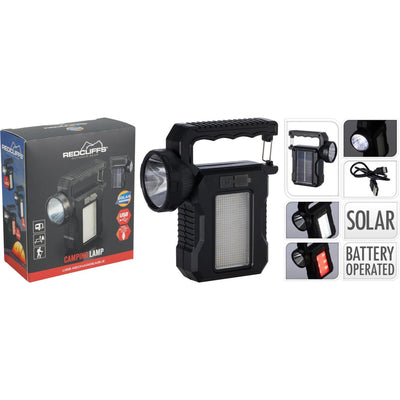 Lampe de camping solaire Redcliffs avec USB