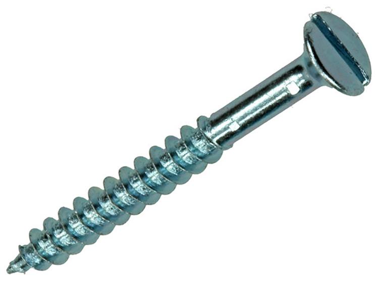 Mack 1017349 - vis à bois tête fraisée galvanisée 24 pcs 3,0 x 30 mm | 10 pièces