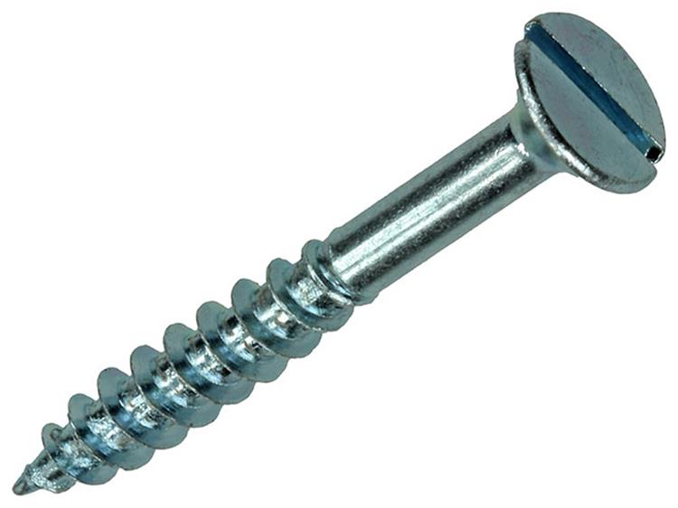 Mack 1017363 - vis à bois tête fraisée galvanisée 10 pcs 5,0 x 40 mm | 10 pièces