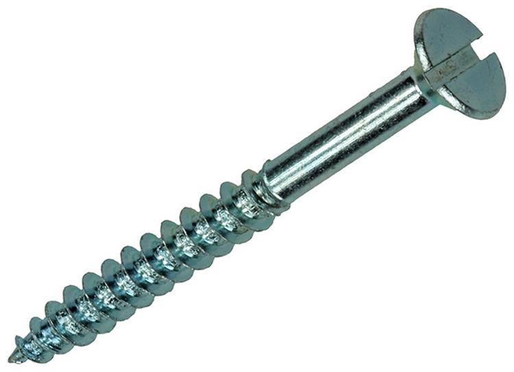 Mack 1017367 - vis à bois tête fraisée galvanisée 5 pcs 6,0 x 60 mm | 10 pièces