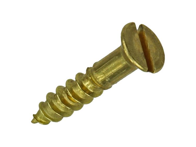Mack 1019647 - vis à bois tête fraisée laiton 14pcs 3.0 x 16 mm | 10 pièces