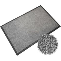 Paillasson ciel monochrome argent