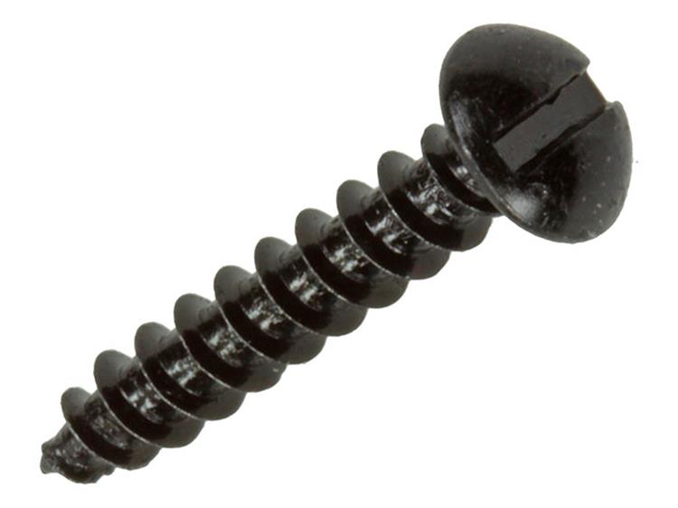 Mack 1017384 - vis à bois tête cylindrique galvanisée noire 15 pcs 3,5 x 20 mm | 10 pièces