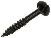 Mack 1017385 - vis à bois tête cylindrique galvanisée noire 10 pcs 4,0 x 30 mm | 10 pièces - afbeelding 1