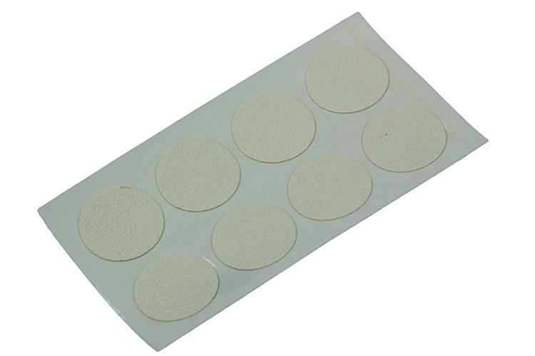 Mack 1017392 - capuchon autocollant plastique blanc 96pcs 13 mm | 10 pièces